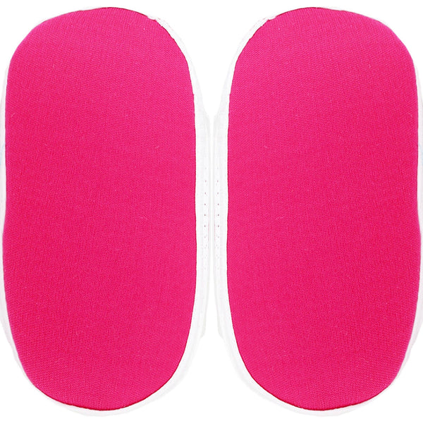 6 To 12 Months Baby Boys & Baby Girls Cute Soft Cotton Pre-Walker Sports Booties (Pink)-SK189